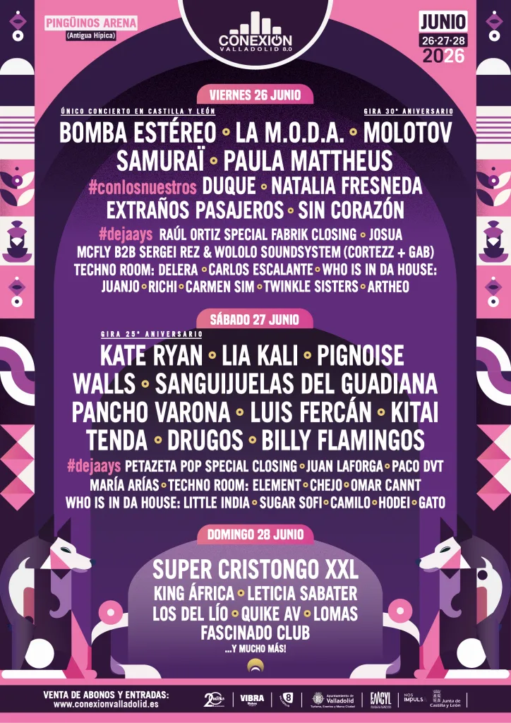 Foto 1 de Conexión Valladolid Festival 2026: Edición Ciclo 8