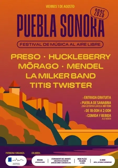 Foto 1 de Festival Puebla Sonora 2026: Música al Aire Libre junto al Río Tera